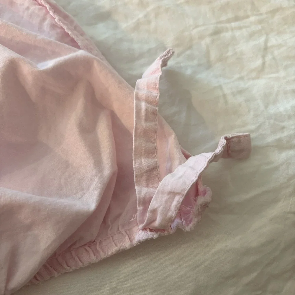 Simply Shabby Chic Twin Duvet Cover‎ Pink Cottagecore French Country Ruched